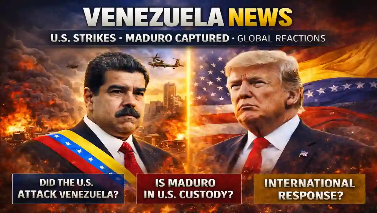 Strike Against Venezuela Venezuela News: Maduro, Caracas, U.S.–Venezuela Tensions, Reports, Context & Analysis