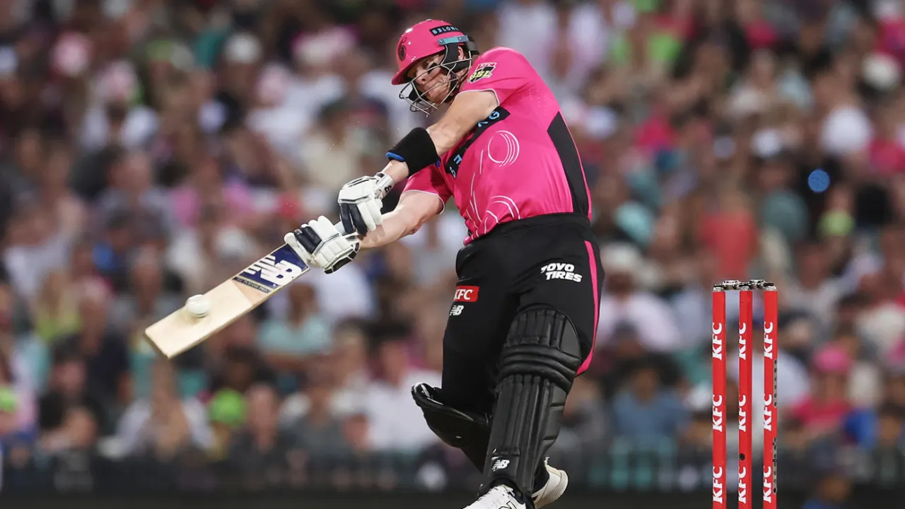 Sydney Sixers vs Sydney Thunder, BBL 2026, Sydney Derby, Steve Smith 100, David Warner 110*, BBL live score, Big Bash League 2025-26 match scorecard