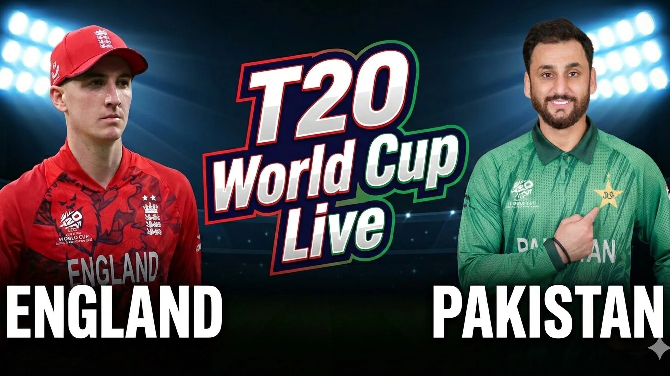 england vs pakistan, eng vs pak t20 2026, england vs pakistan t20 world cup 2026, icc men's t20 world cup 2026, super 8 match 5, harry brook 100, harry brook century vs pakistan, england beat pakistan, pak vs eng super 8, shaheen afridi 4 wickets, england semi final 2026, t20 world cup kandy match, england chase 166, pak vs eng highlights, t20wc 2026 semi finalists