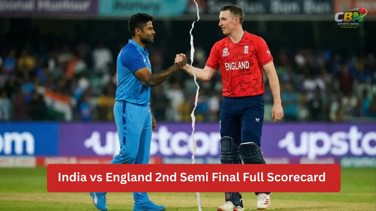 India vs England 2nd Semi Final