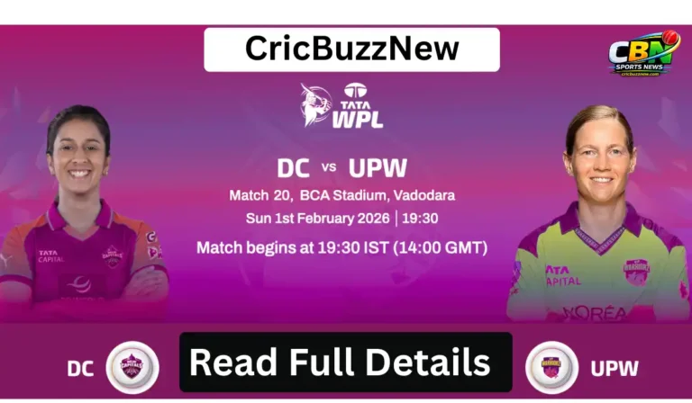 DC vs UPW, Delhi Capitals vs UP Warriorz, DC vs UPW WPL 2026, WPL Match 20, DC vs UPW preview, DC vs UPW playing XI, DC vs UPW fantasy tips, DC vs UPW pitch report, DC vs UPW weather report, WPL 2026 match preview, Delhi Capitals women, UP Warriorz women, WPL live score, WPL match today, WPL schedule, women cricket news, WPL points table, WPL fantasy cricket, DC vs UPW head to head, BCA Stadium Vadodara pitch report, WPL Google News, women premier league 2026