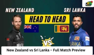 New Zealand vs Sri Lanka, NZ vs SL match preview, New Zealand vs Sri Lanka playing 11, NZ vs SL head to head record