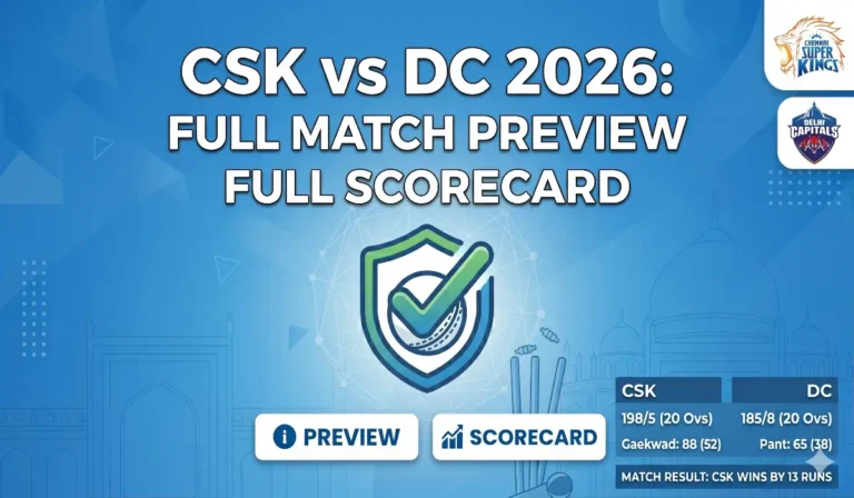 csk vs dc 2026